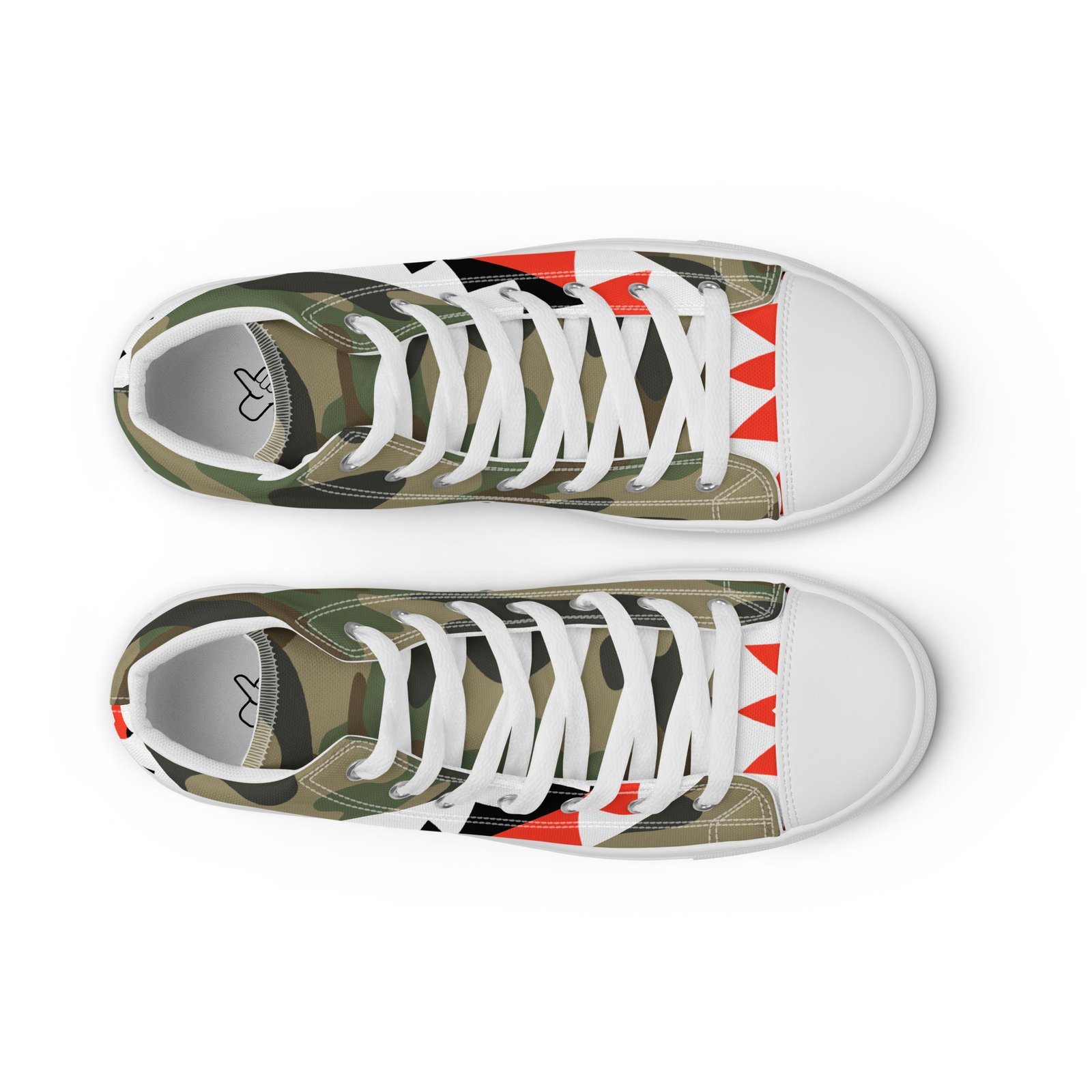 Men’s high top canvas shoes - Image 6