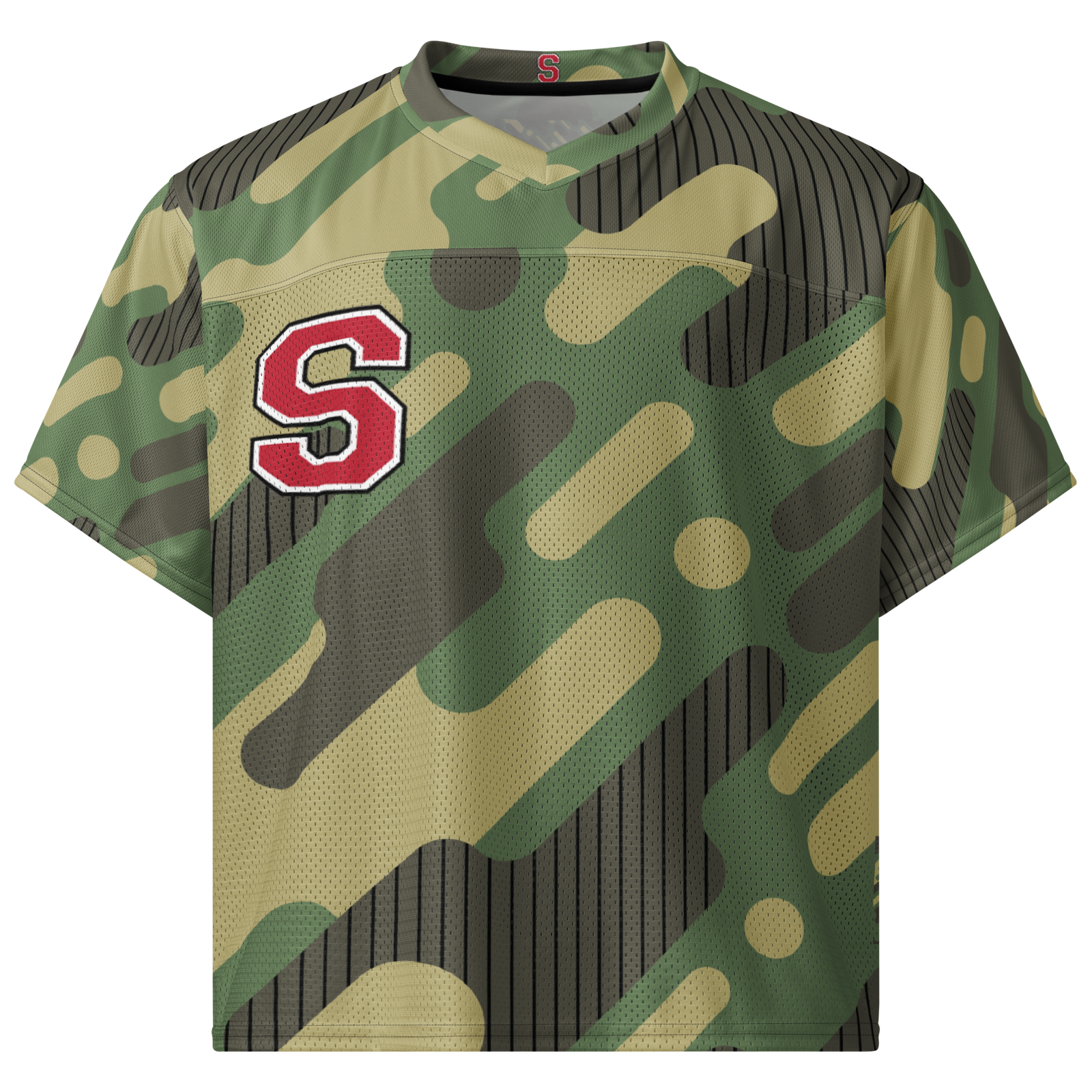 Springwood Wildcats Digi Camo Boxy Football Jersey