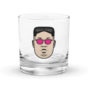 Kim Jong Pun Rocks glass